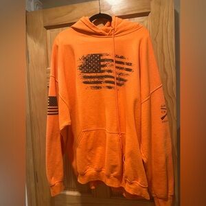 Grunt Style 3X  Bold Orange Hoodie